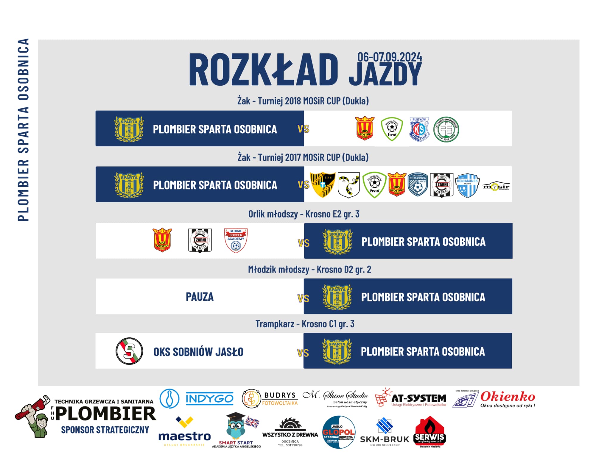 Rozgrywki młodzieżowe - start 2024